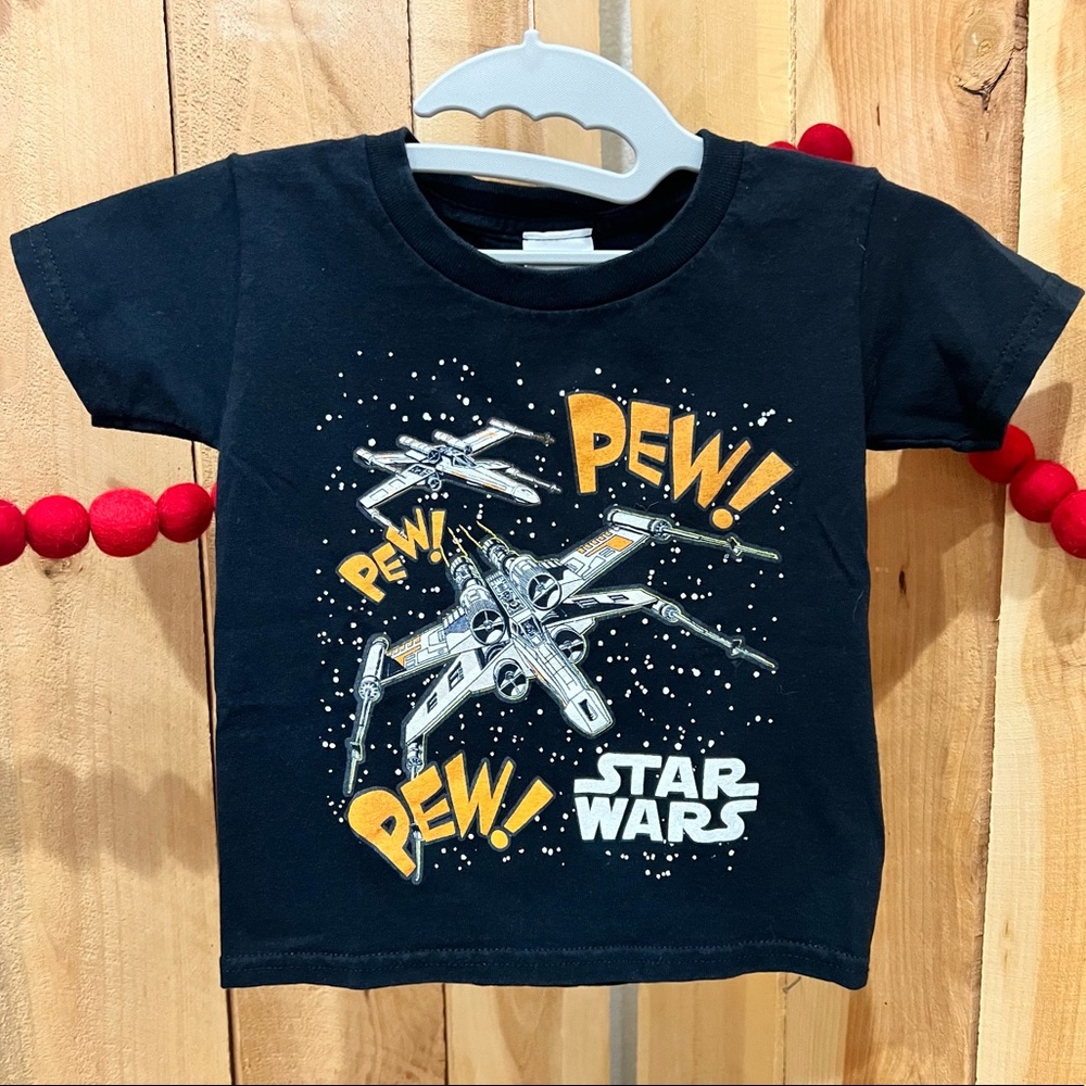 Star Wars Pew Pew Graphic Tee Sz.3T